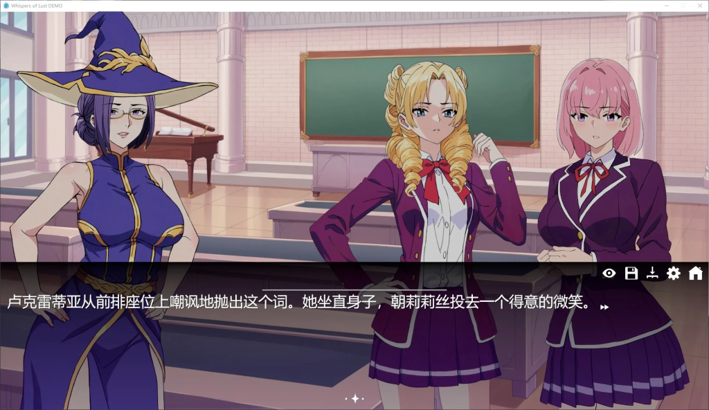 图片[2]-【PC/精品SLG】Whispers of Lust [官中/欧美/动态]【1.2G】-丝路游戏