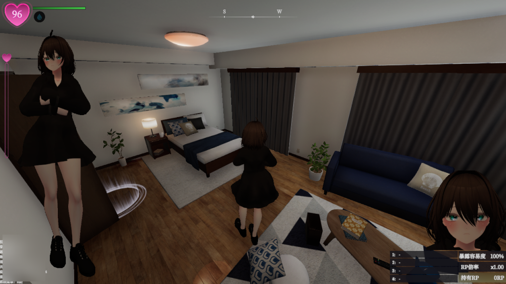 隐秘曝光 真奈美小姐的偷偷行动 Demo版 [官中/3D/动态/步兵]【1.14G】-丝路游戏
