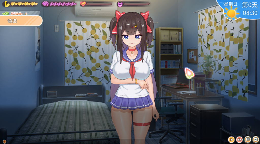 图片[2]-【PC/互动SLG】与傲娇妹妹的治愈日常 ツンデレ妹と私の癒しの日常 Ver0.10 [官中/动态]【794M】-丝路游戏